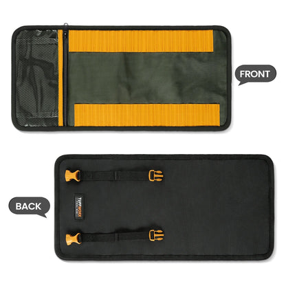 Roll-Up Tool Organizer Pouch - Drill Bits and Hand Tools