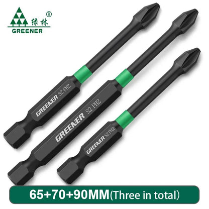 Magnetic Screwdriver Bit Set – Heavy-Duty Impact Drill Bits (50-150mm)