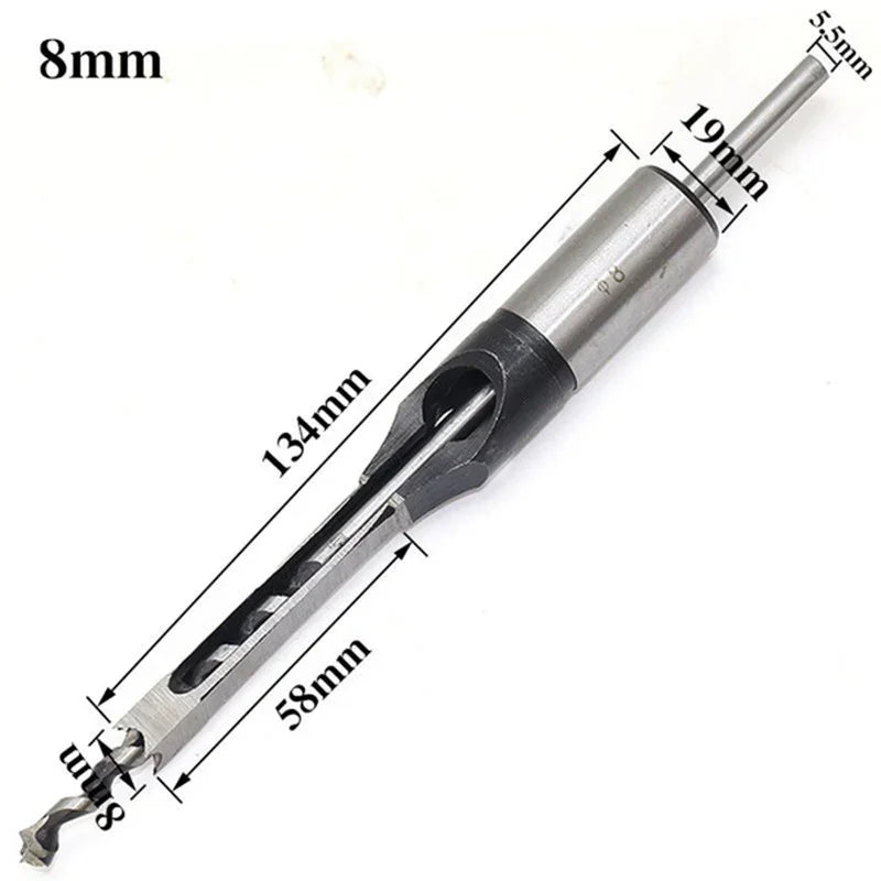 Square Wood Mortise Drill Bit