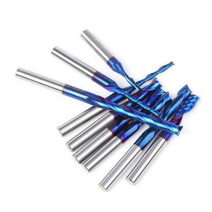 1/4in shank up-cut and down-cut carbide router bit - image 5 of 15