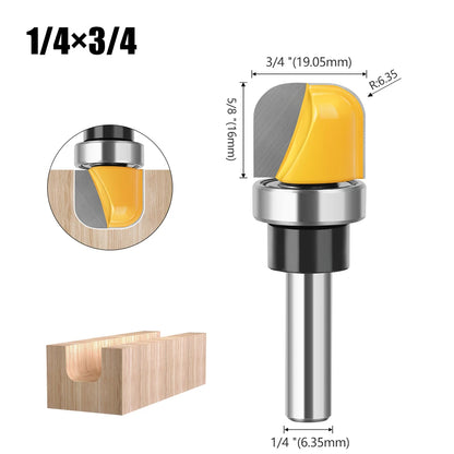 Bowl and tray round nose router bit - image 7 of 18