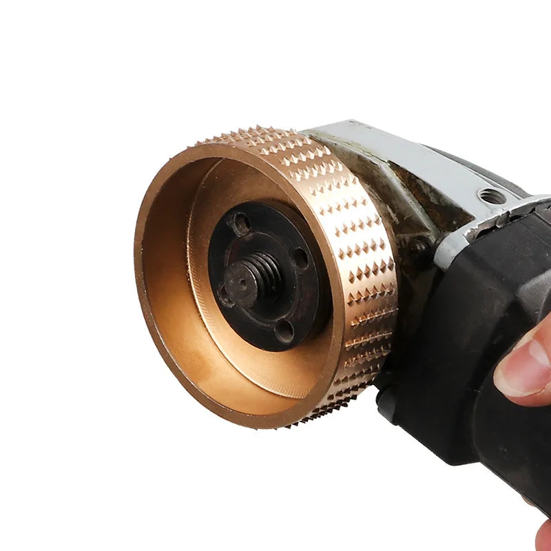 Wood Shaping Disc for Angle Grinder - Carbide Coated