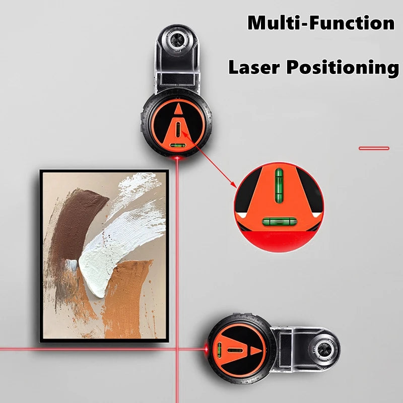 Drill dust collector and laser level - view 2