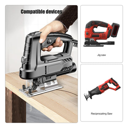 T-Shank Jigsaw Blade Set - HCS Blades for Wood, Metal & Plastic
