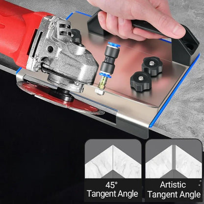 45-degree tile chamfer angle grinder stand, stainless steel