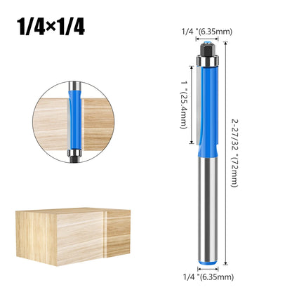 Flush trim router bit with bearing - image 7 of 16