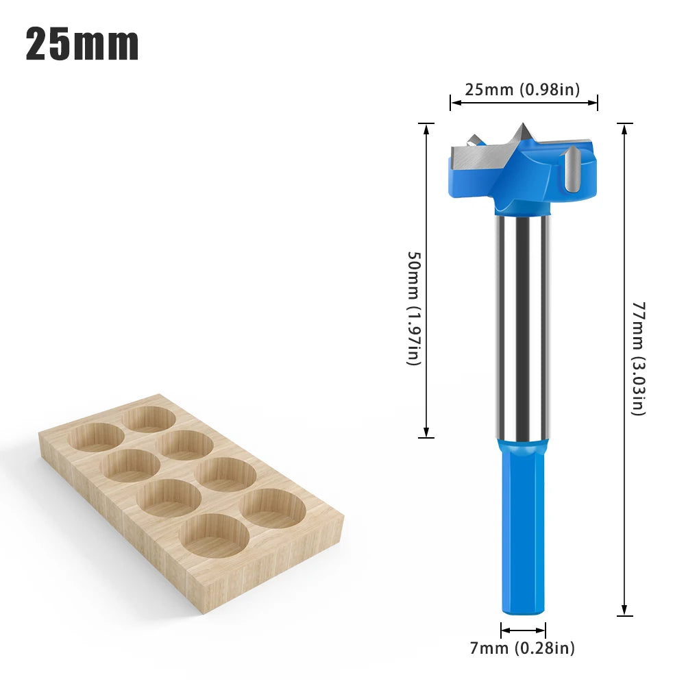 Hinge boring drill bit - view 14