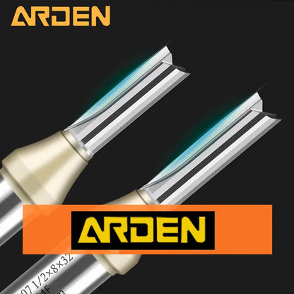 Arden Straight Router Bit - Tungsten, 1/4 Inch Shank