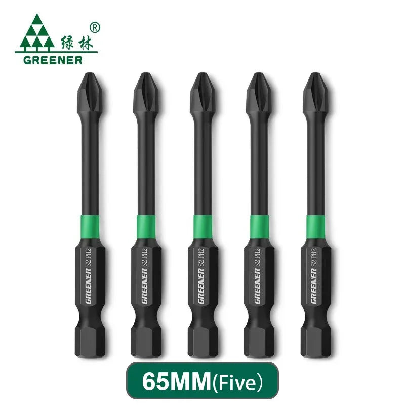 Magnetic Screwdriver Bit Set – Heavy-Duty Impact Drill Bits (50-150mm)