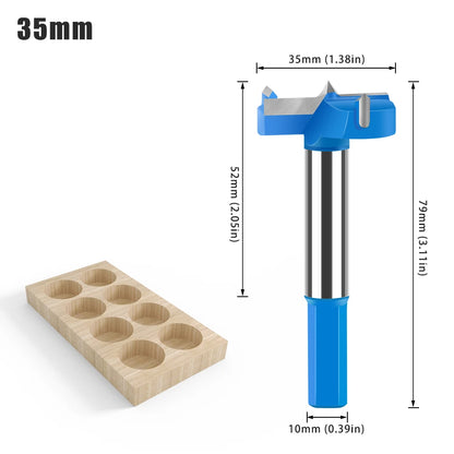 Hex Shank Hinge Boring Drill Bit - 16-50mm Core Drill Bit
