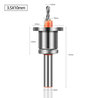 Adjustable Countersink Drill Bit – 8mm/10mm Shank, Carbide Tip