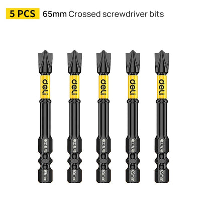 Magnetic Impact Screwdriver Bit Set - Cross Head, 65/110/150mm