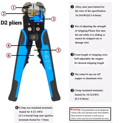 Automatic 5-in-1 Wire Stripper
