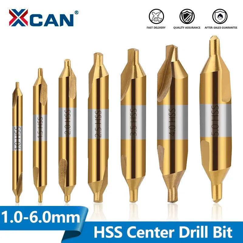 HSS 60 degree center drill bit