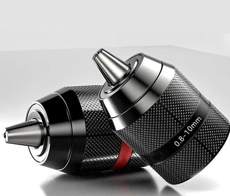 Self-Locking Keyless Metal Drill Chuck - 10mm/13mm