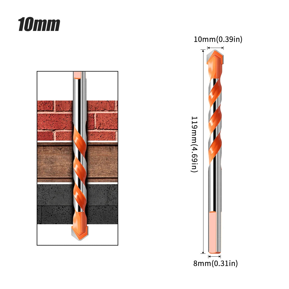 Triangle tip drill bit - view 12