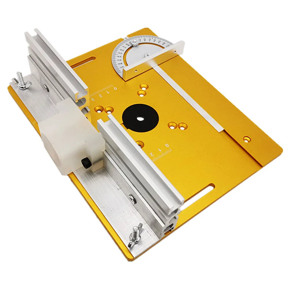 Router Table Lift Plate - Aluminum, 2 Inch Lift Stroke