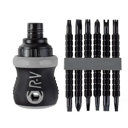 12-in-1 Multi-Bit Screwdriver Set with Magnetizer