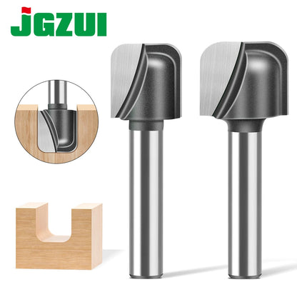 Round bottom double arc router bit with 6mm, 1/4in and 12mm shank - image 1 of 25