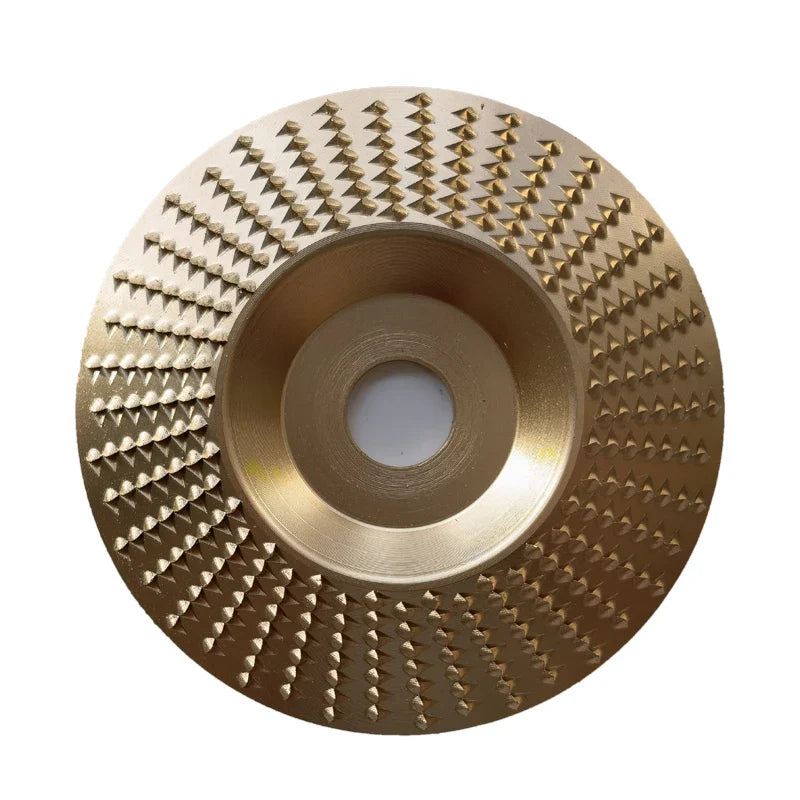 Wood Shaping Disc for Angle Grinder - Carbide Coated