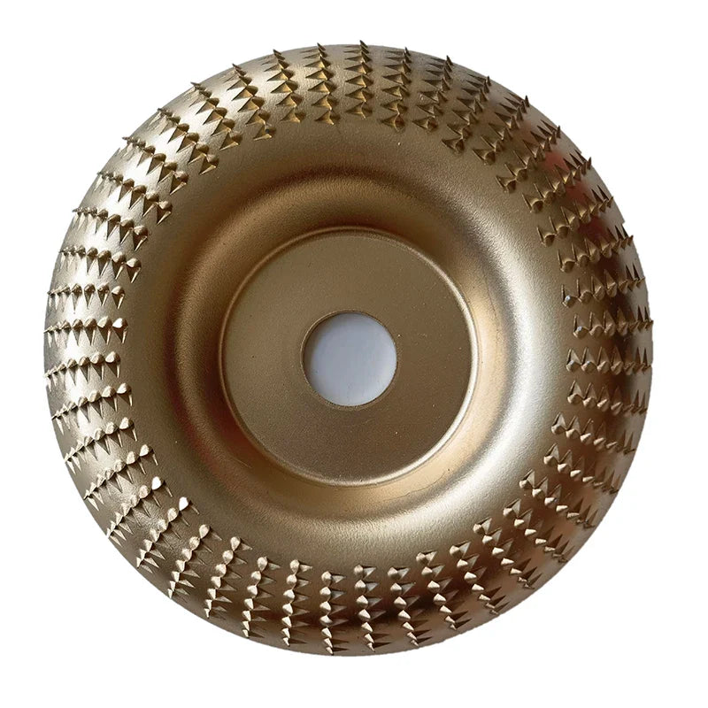 Wood Shaping Disc for Angle Grinder - Carbide Coated