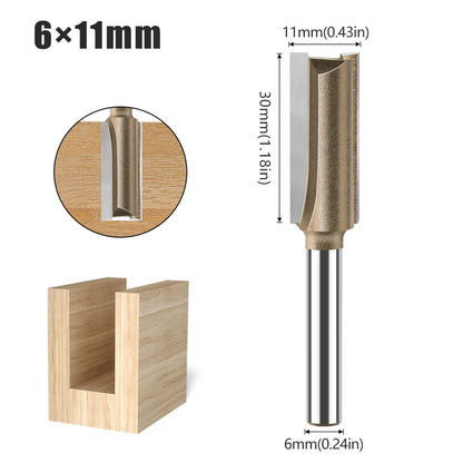 6mm shank straight router bit - image 29 of 29