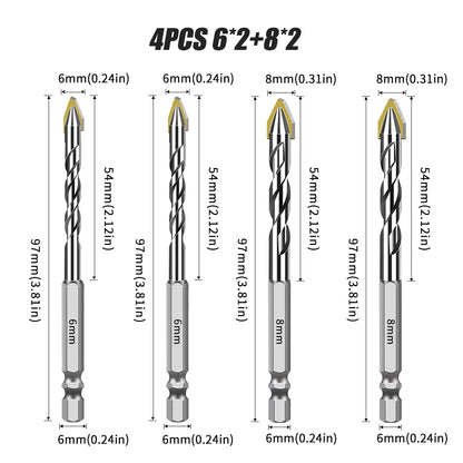 Eccentric drill bit set - view 9