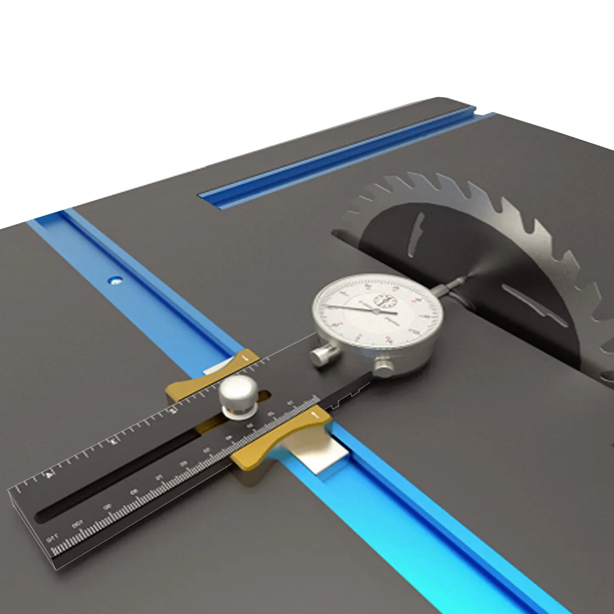 Adjustable Table Saw Blade Alignment Gauge