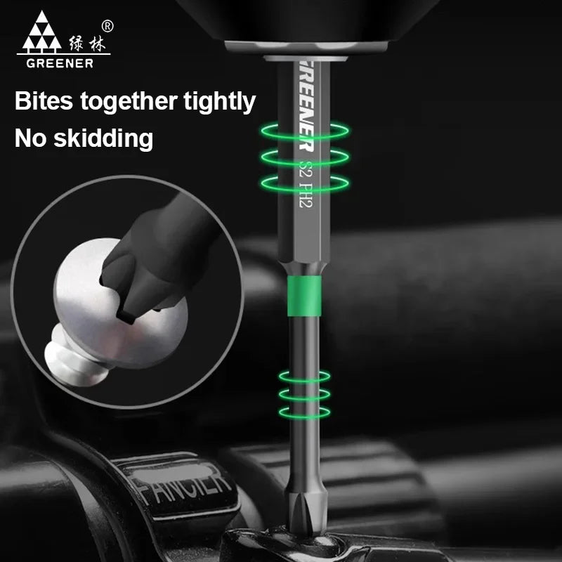 Magnetic Screwdriver Bit Set – Heavy-Duty Impact Drill Bits (50-150mm)