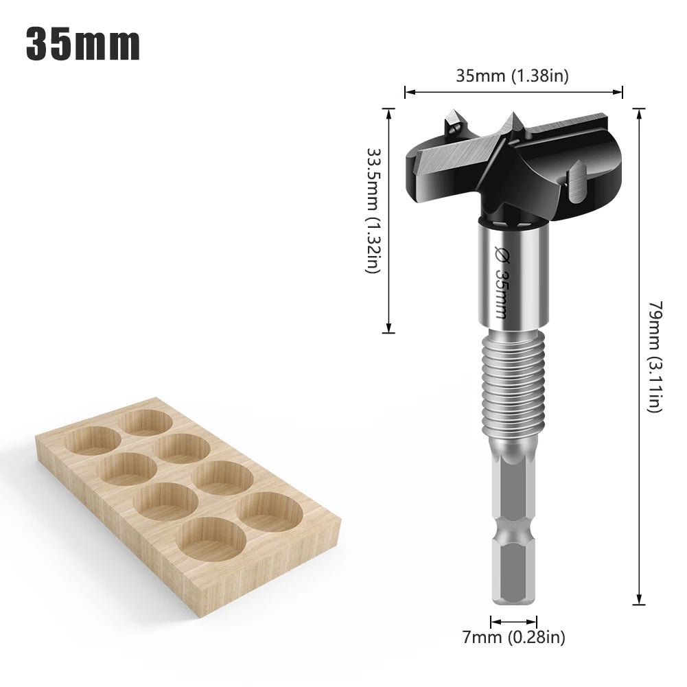 Hinge boring bit kit - view 8