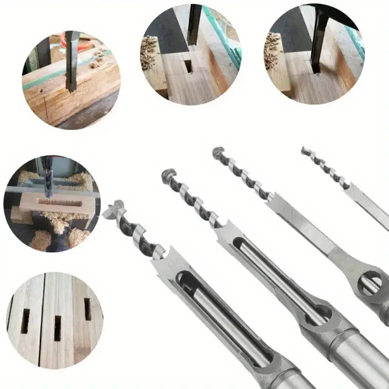 Square Wood Mortise Drill Bit