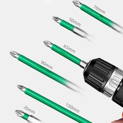 Electric Precision Screwdriver Set – PH2 Magnetic Bits, 25-150mm
