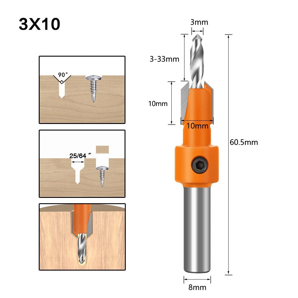 HSS countersink bit for wood - view 10