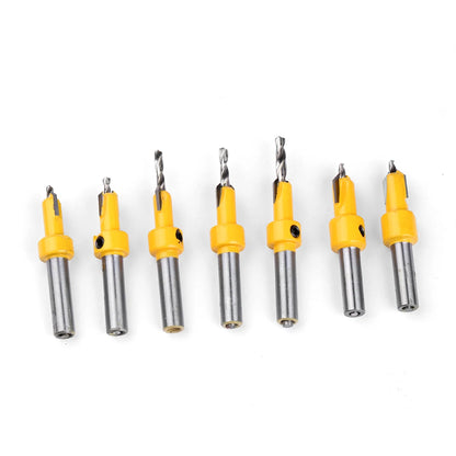 Woodworking Countersink Drill Bit – 8mm/12mm Alloy Step Drill