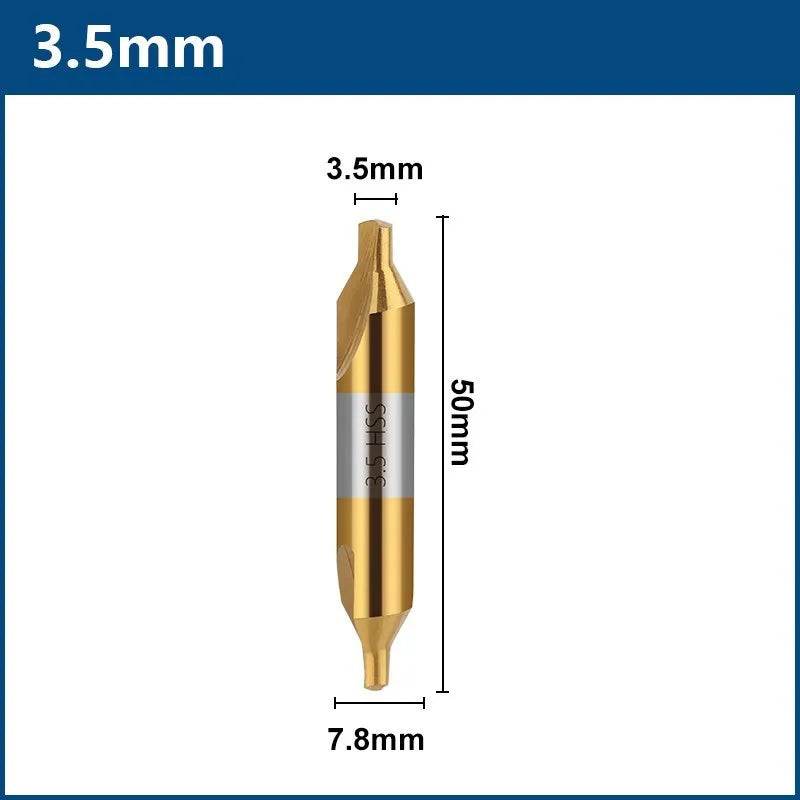 HSS 60 degree center drill bit - view 9