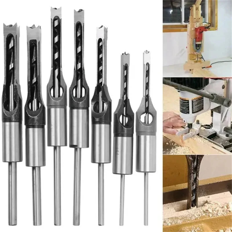 Square Wood Mortise Drill Bit