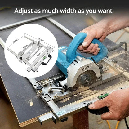 Woodworking Edge Guide – Quick-Positioning Board Cutter, 0-31cm