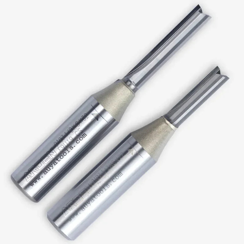 Router bit slotting MDF panel