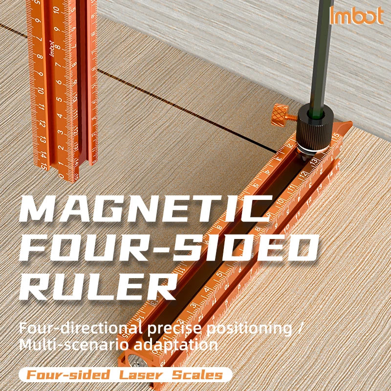 Magnetic marking ruler for woodworking - view 7