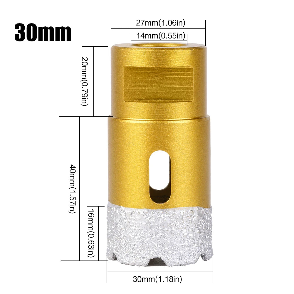 Diamond core drill bit - view 11