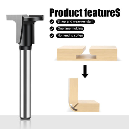 Arc Bending Router Bit – 6mm 1/4in Shank T-Slot Milling Cutter