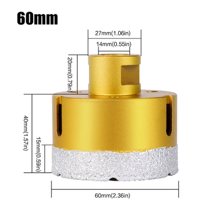 Diamond core drill bit - view 8