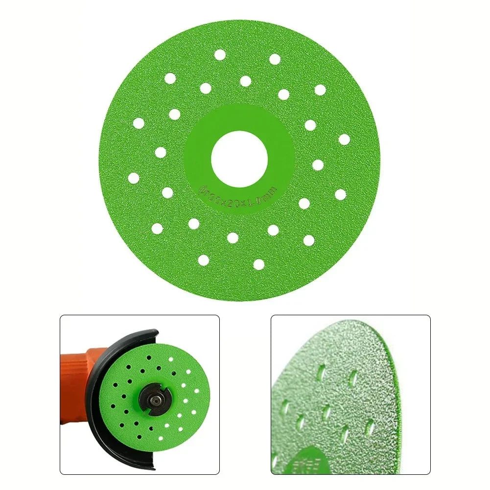 Disco Lâmina de Diamante 4 Polegadas – Espessura de 1,0mm para Cortes Finos
