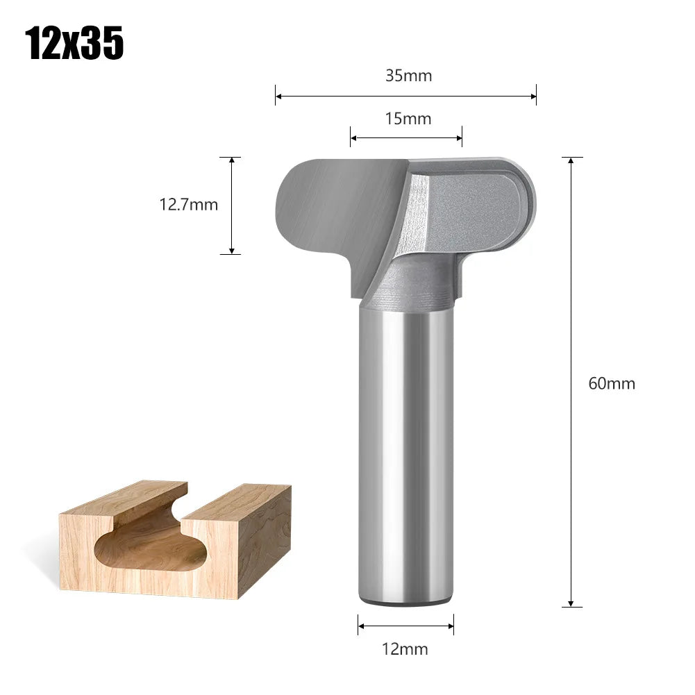 Pull Handle Router Bit - Recessed Cabinet & Drawer Cutter