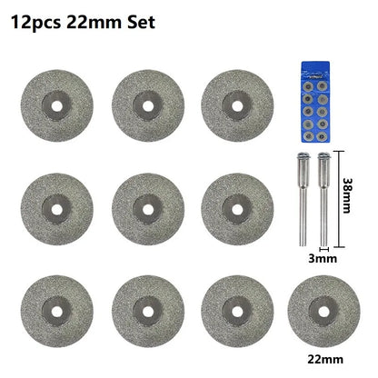 Mini diamond saw blade for rotary tools - view 7