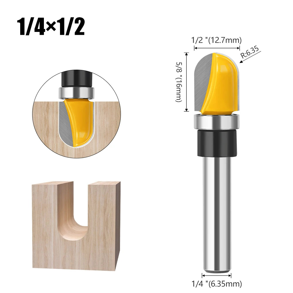 Bowl and tray round nose router bit - image 13 of 18