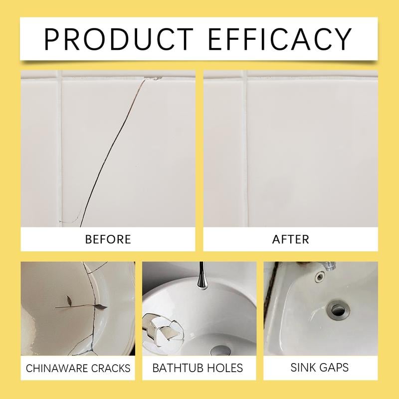 Quick-Drying Tile Repair Glue Kit