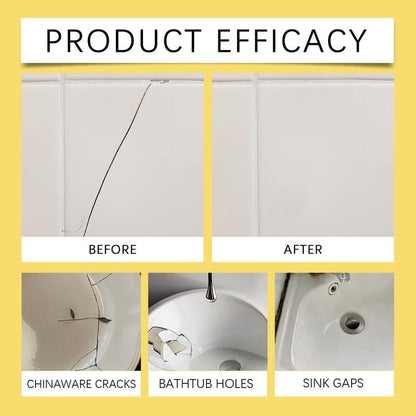 Quick-Drying Tile Repair Glue Kit