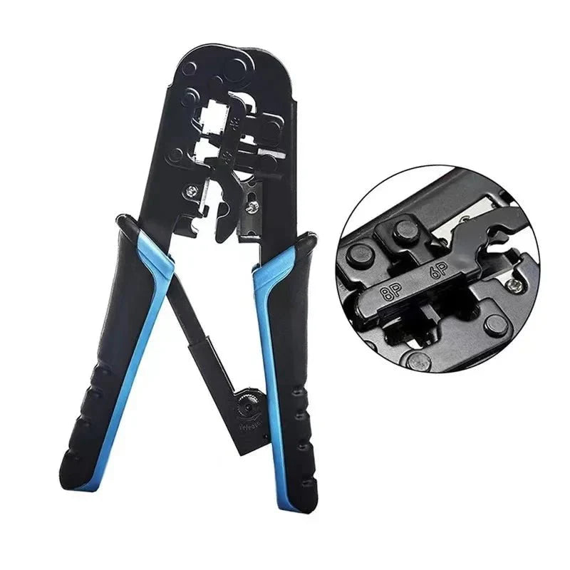 Alicate Profissional HT568R - Crimpa RJ11, RJ12, RJ45 com Catraca