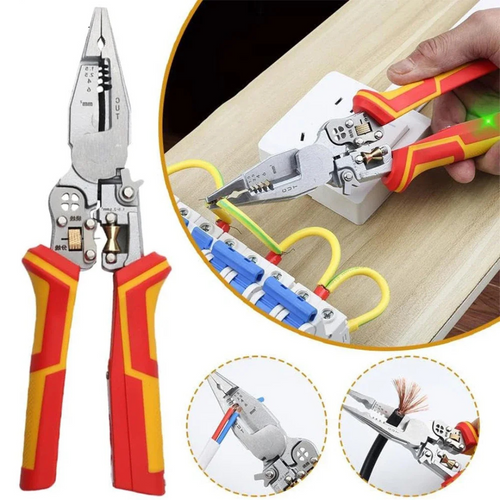 9-in-1 Wire Stripper with Voltage Tester - view 2